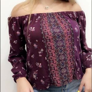 Off the shoulder top